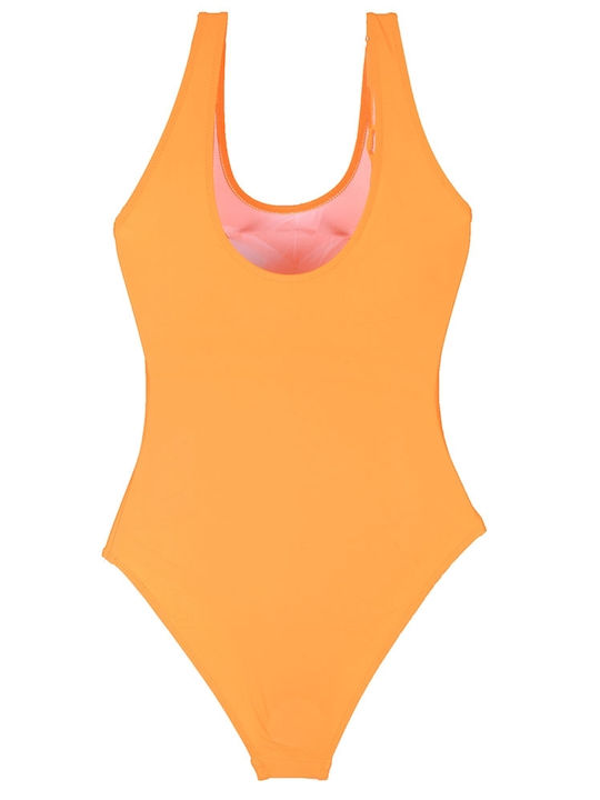 Kids One Piece Swimsuit for Girl Orange Orange