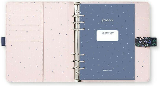 Filofax Garden Personal Dusk Daily Organizer Blue 22x23.3cm