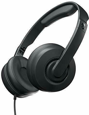 Skullcandy Cassette Wireless / Wired On Ear Headphones with 22 hours of Operation and Quick Charge Black