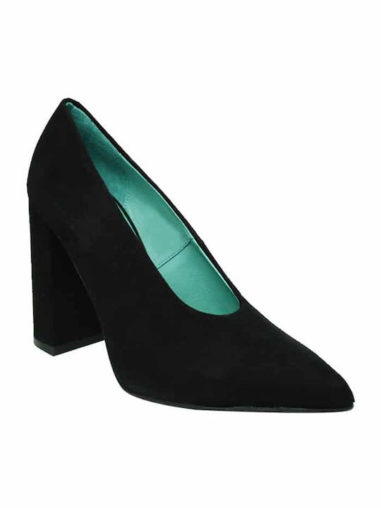 Favela Pointed Toe Black High Heels