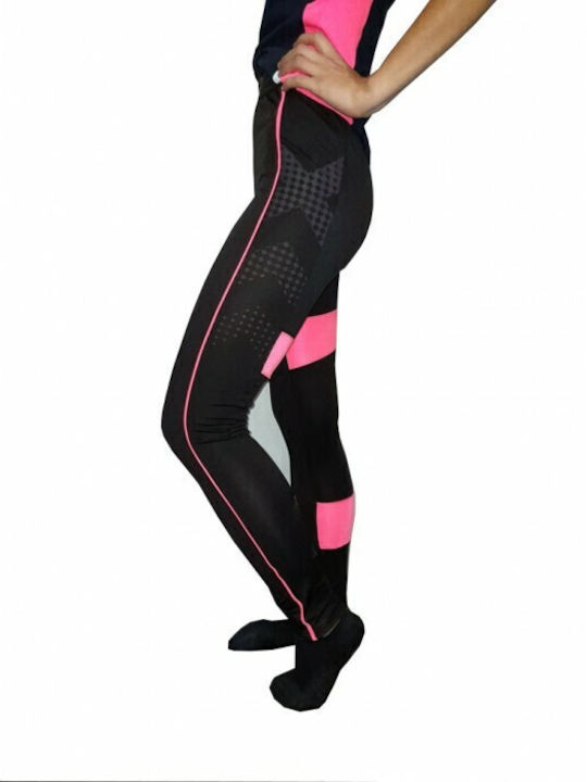 Women's Long Training Legging High Waisted Black