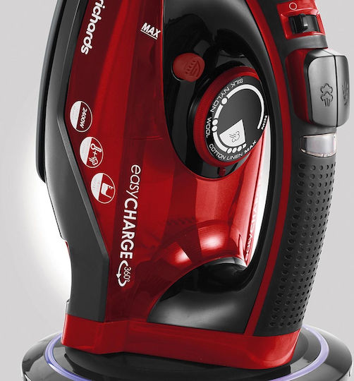 Morphy Richards 303250 easyCHARGE Fier De Călcat Cu Abur Fără Fir 2400W Cu Placă Ceramică Și Furnizare Continuă De 30gr/min