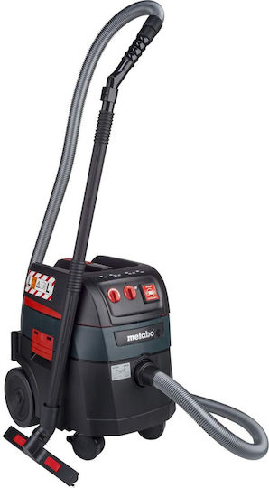 Metabo ASR ACP Σκούπα Υγρών / Στερεών 1400W με Πλαστικό Κάδο 35lt