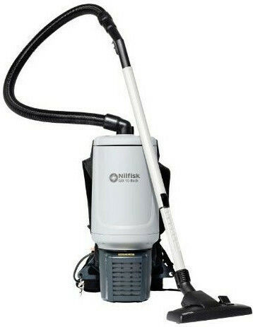 Nilfisk GD5/10 Back Σκούπα Στερεών 780W με Πλαστικό Κάδο 10lt