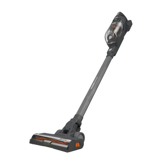 Black & Decker BHFEA520J-QW Rechargeable 2 in 1 Stick & Handheld Vacuum 18V Black