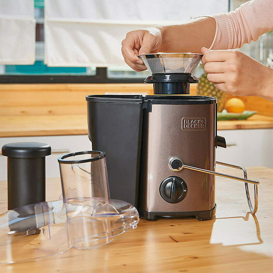 Black & Decker BXJE600E Juicer 600W Gray