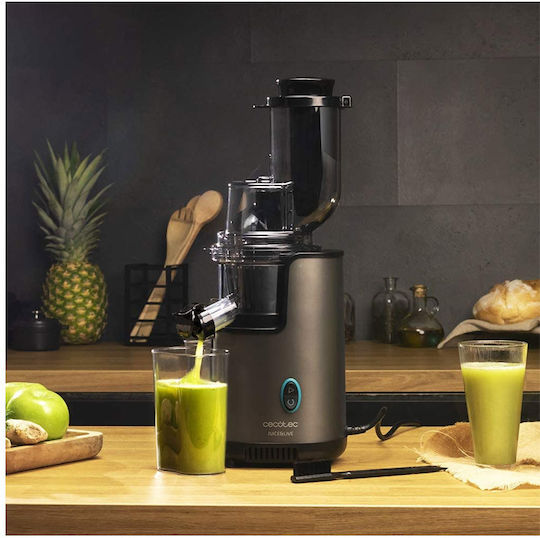 Cecotec Juice & Live 2500 Easyclean Αποχυμωτής Αργής Σύνθλιψης 200W Inox Γκρι