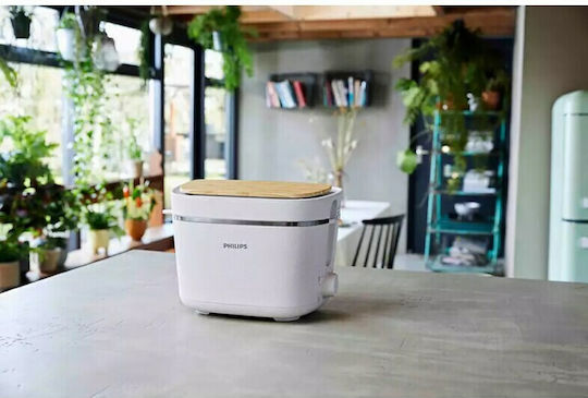 Philips 5000 Series Тостер Двуместна 830W Бежов