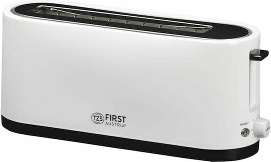 First Austria Тостер 1 слот 900W Бял