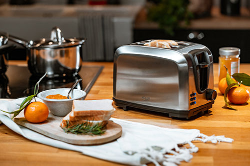 Adler Φρυγανιέρα 2 Θέσεων 700W Inox