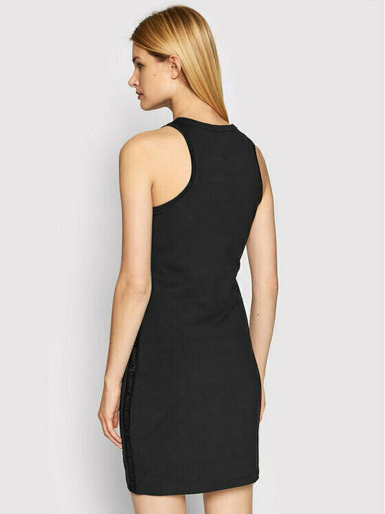 Calvin Klein Sommer Mini Kleid Schwarz