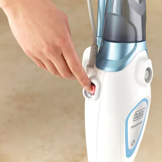 Black & Decker Ατμοκαθαριστής Πίεσης 3bar με Κοντάρι