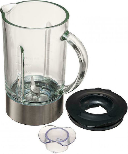 Heinner Mixer mit Glaskanne 1,5 l 1000W Inox HBL-1000XMC