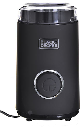 Black & Decker BXCG150E Electric Coffee Grinder 150W for 50gr Beans Black