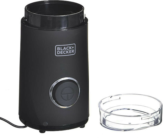 Black & Decker BXCG150E Electric Coffee Grinder 150W for 50gr Beans Black