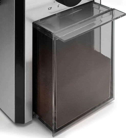 De'Longhi Electric Coffee Grinder 110W for 120gr Beans and 16 Grind Levels Silver