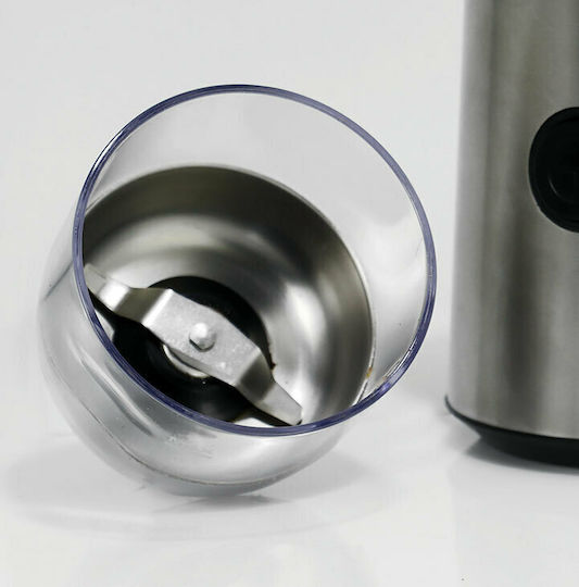 Gruppe CG9139-GS Electric Coffee Grinder 150W for 50gr Beans Silver