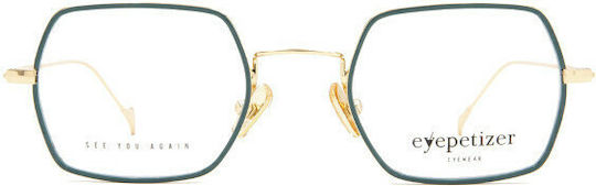 Eyepetizer Hugo Weiblich Metallisch Brillenrahmen Braun
