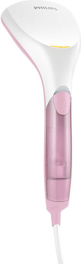 Philips Aparat de călcat cu abur pentru haine de Mână 1000W cu rezervor 60ml Roz