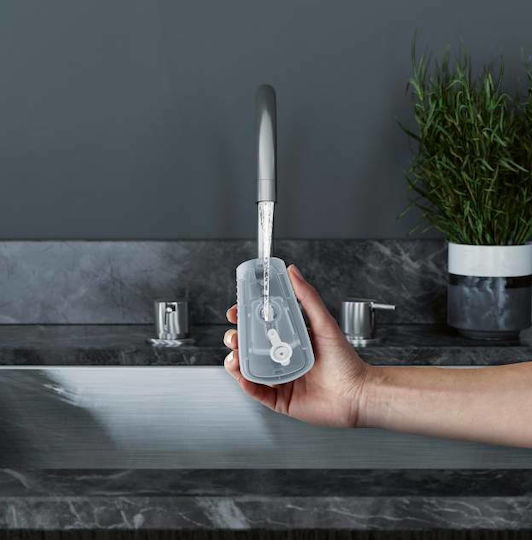 AEG Hand Garment Steamer 1200W with Container 100ml Gray