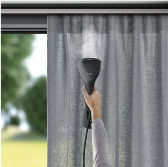 AEG Hand Garment Steamer 1200W with Container 100ml Gray