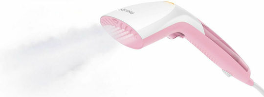 Philips Aparat de călcat cu abur pentru haine de Mână 1000W cu rezervor 60ml Roz