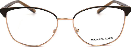 Michael Kors Metal Eyeglass Frame Brown MK3053 1108