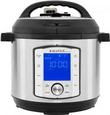 Instant Pot Duo Evo Plus 10-in-1 112-0108-01 Aragaz multifuncțional 1200W cu Capacitate 5.7lt Argint