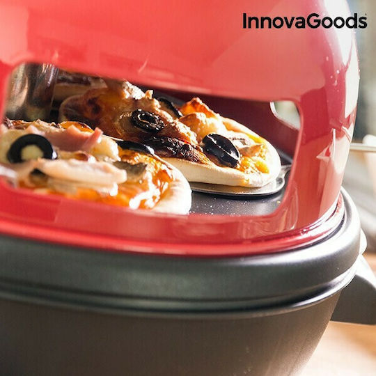 InnovaGoods Παρασκευαστής Πίτσας 700W Κόκκινος