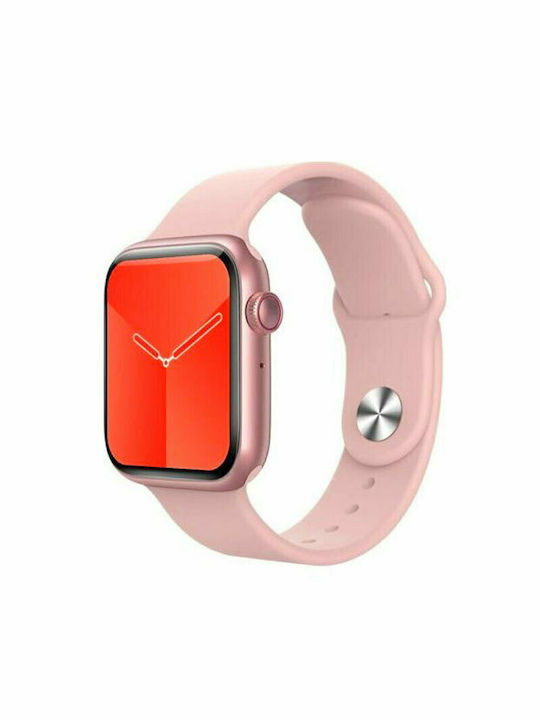 T55 Smartwatch with Heart Rate Monitor (Pink)