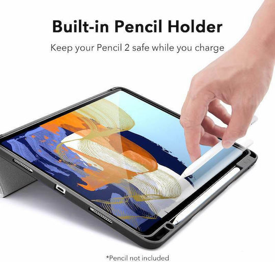 ESR Rebound Flip Cover Gri (iPad Pro 12.9" 6a Gen 2022 / 5a Gen 2021)