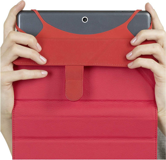 Rivacase 3137 Flip Cover Rote (Universell 10 Zoll)