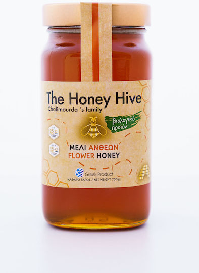 The Honey Hive Βιολογικό Μέλι Ανθέων 750gr