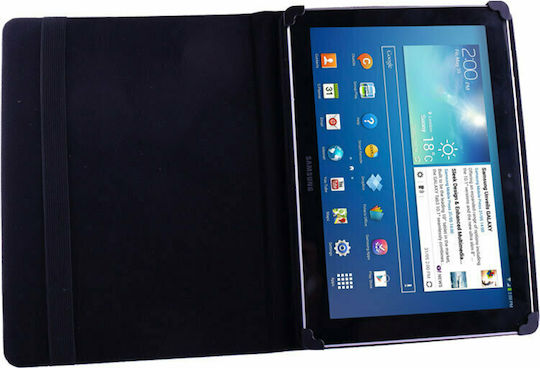 Osio Flip Cover Μαύρη (Unicersal 10.2-13.5")