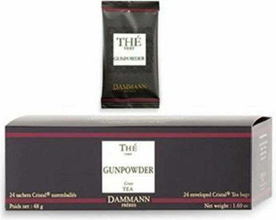 Dammann Green Tea Gunpowder 24 Bags