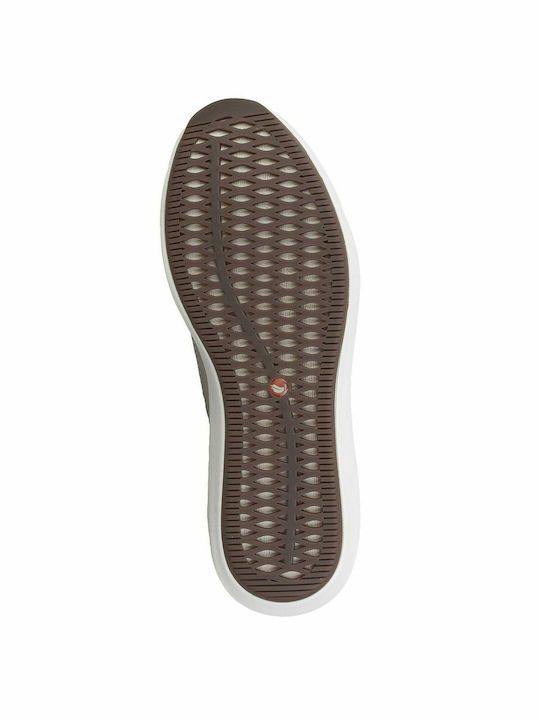 Un Rio Anatomic Women's Leather Slip-Ons Beige