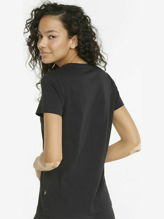 PUMA Logo T-Shirt Μαύρο