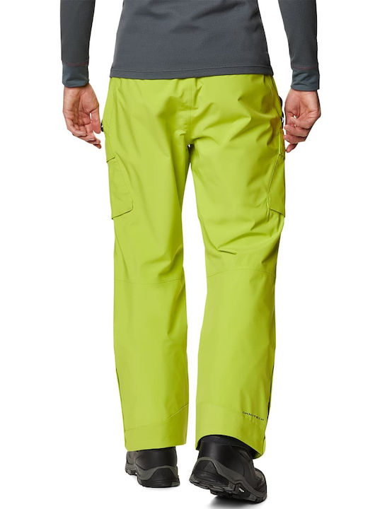 Columbia Powder Stash 1910051-386 Men's Trousers for Ski & Snowboard Green