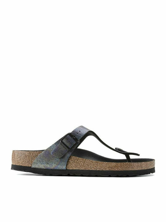 Gizeh Women's Flat Sandals Anatomic in Black Color Regular Fit