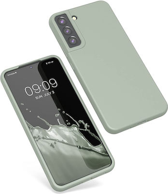 KWmobile Soft Flexible Silicone Back Cover Gray Green (Galaxy S22+ 5G)