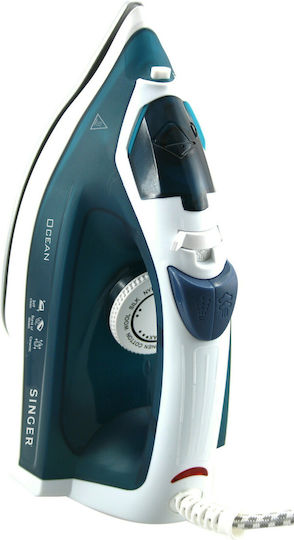Singer Σίδερο Ατμού 2000W με Κεραμική Πλάκα και Συνεχόμενη Παροχή Ατμού 18gr/min