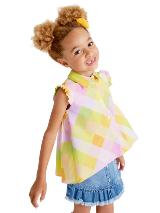 Mayoral Kids' Shirt Sleeveless Multicolour