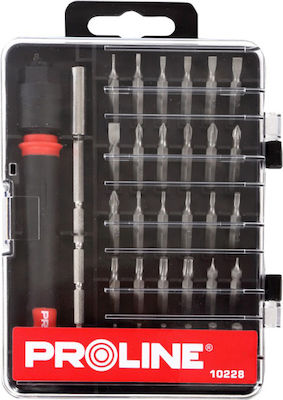 Proline Screwdriver with 30 Interchangeable Tips