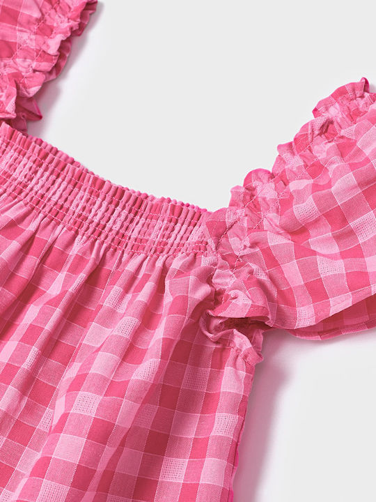 Kinderhemd Kurzarm Rosa
