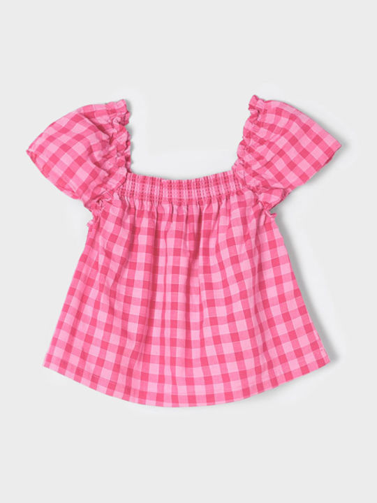 Kinderhemd Kurzarm Rosa