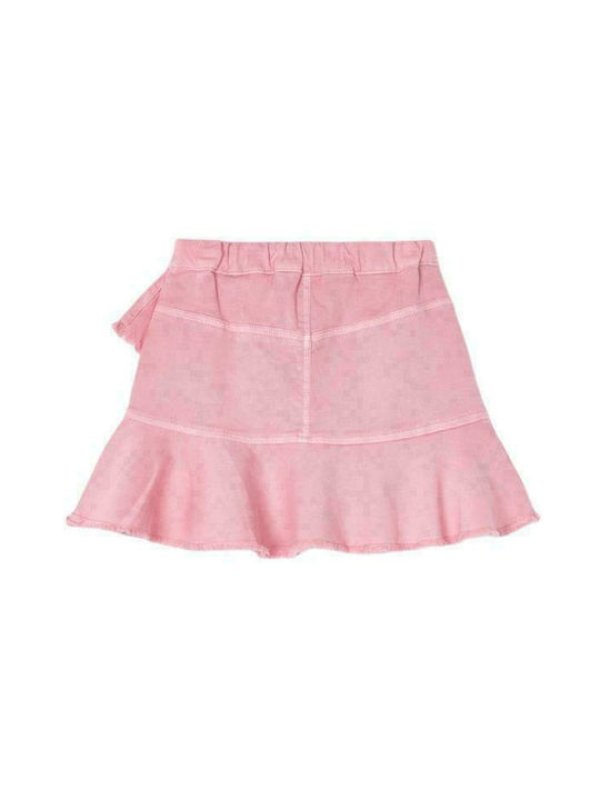 Mayoral Kids Skirt Solid Pink