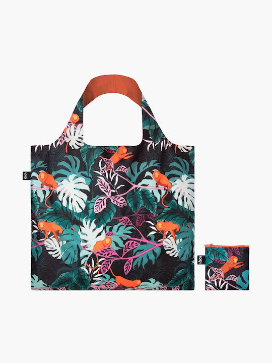 Loqi Glitter Power - Mata Monkey Recycled Fabric Shopping Bag