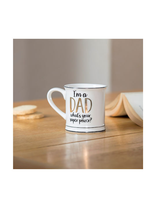 Sass & Belle I am a Dad Ceramic Cup White