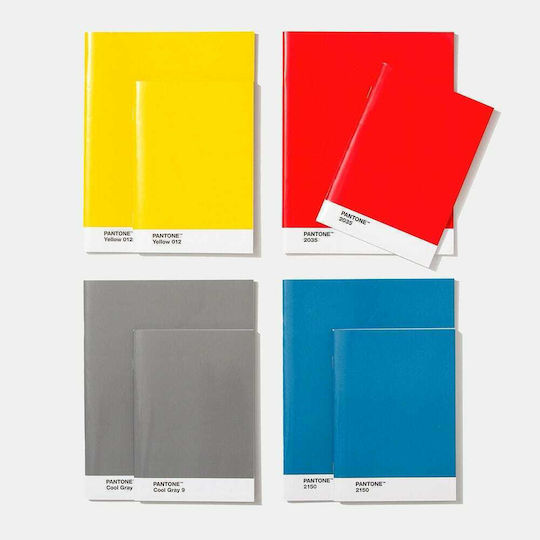 Pantone Notebooks Blank Blue 2pcs