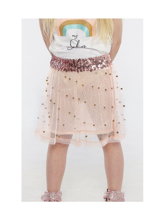 Gang Kids Tulle Skirt Pink